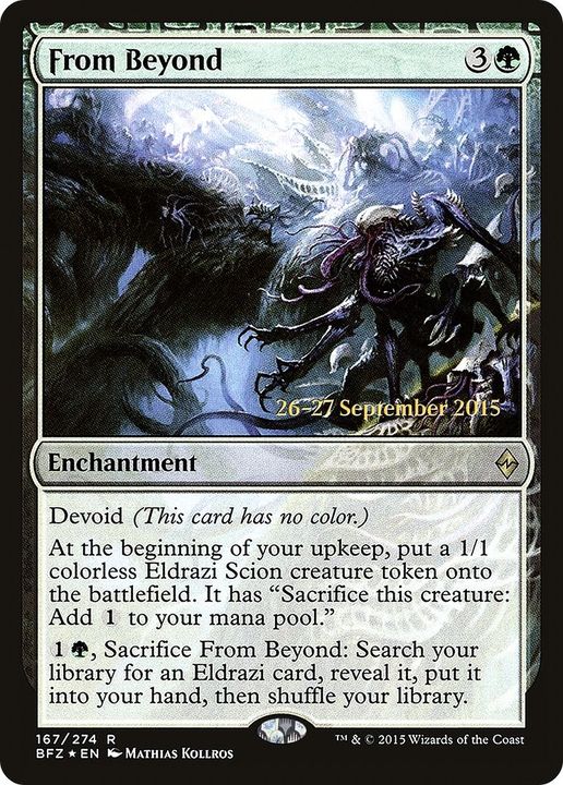 From Beyond in the group Magic the Gathering / Types / Enchantment / Enchantment at Proxyprinters.com (47768)