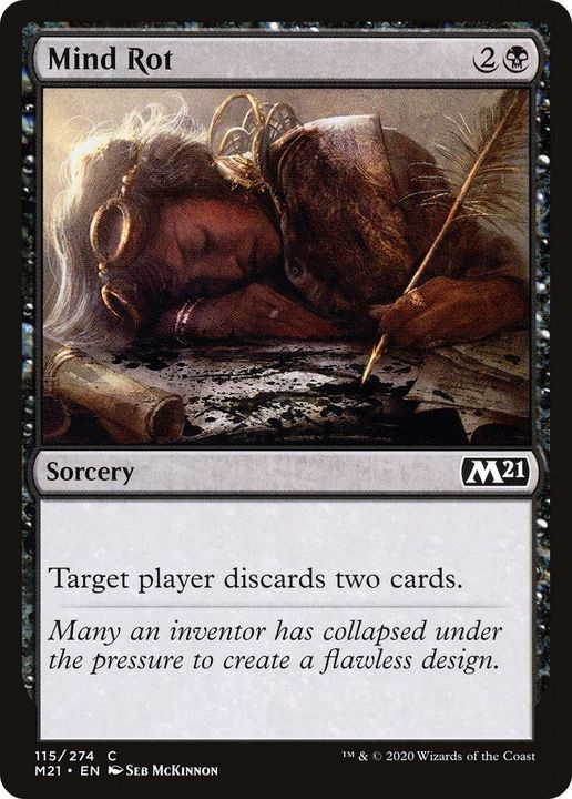 Mind Rot in the group Magic the Gathering / Types / Colors / Black at Proxyprinters.com (47775)