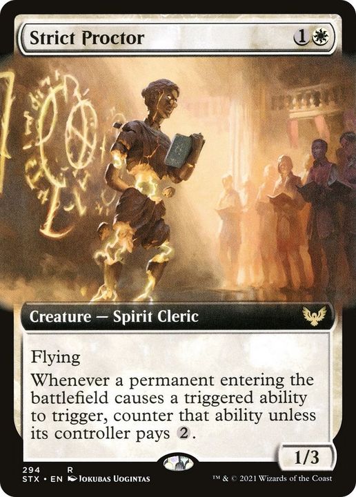 Strict Proctor in the group Magic the Gathering / Types / Colors / White at Proxyprinters.com (47782)