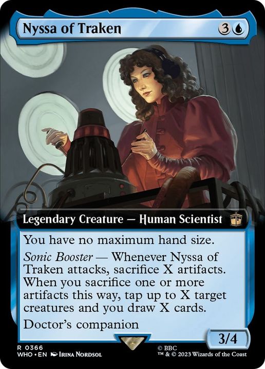 Nyssa of Traken in the group Magic the Gathering / Types / Creatures / Human at Proxyprinters.com (47788)