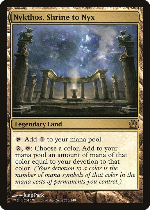 Nykthos, Shrine to Nyx in the group Magic the Gathering / Types / Colors / Colorless at Proxyprinters.com (47806)