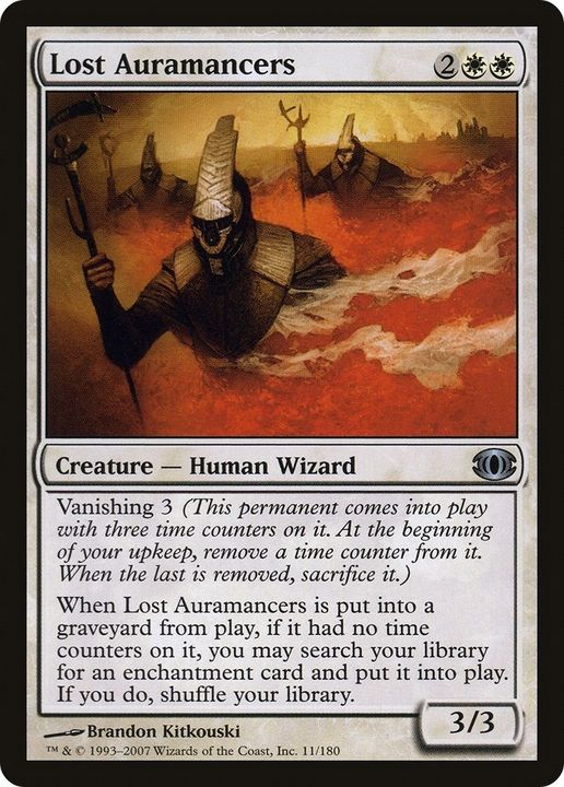 Lost Auramancers in the group Magic the Gathering / Types / Creatures / Wizard at Proxyprinters.com (47809)