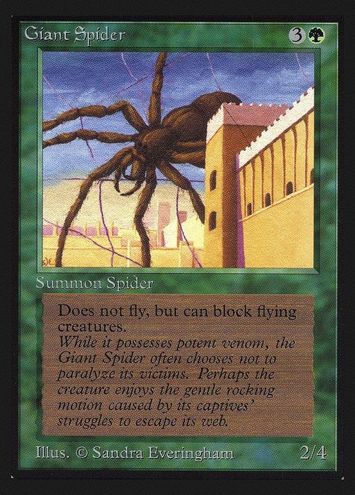 Giant Spider in the group Magic the Gathering / Types / Colors / Green at Proxyprinters.com (47811)