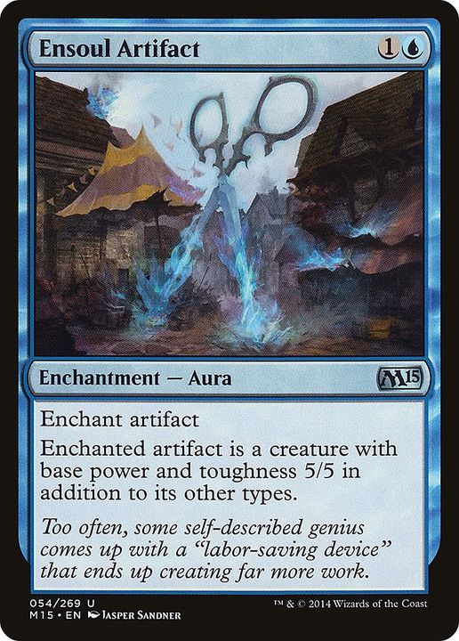 Ensoul Artifact in the group Magic the Gathering / Types / Colors / Blue at Proxyprinters.com (47812)