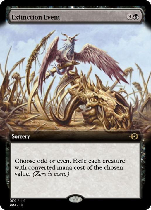 Extinction Event in the group Magic the Gathering / Types / Colors / Black at Proxyprinters.com (47839)