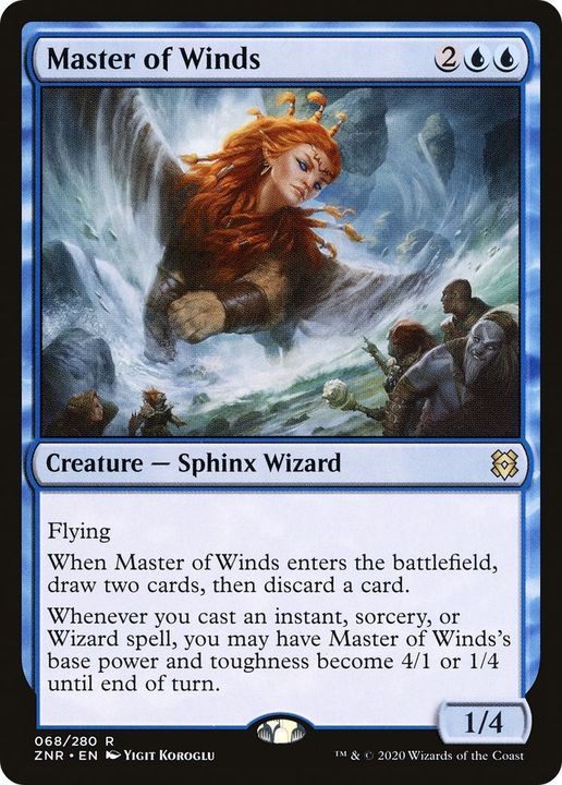 Master of Winds in the group Magic the Gathering / Sets / Zendikar Rising at Proxyprinters.com (4784)