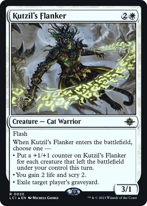 Kutzil's Flanker in the group Magic the Gathering / Types / Creatures / Warrior at Proxyprinters.com (47842)