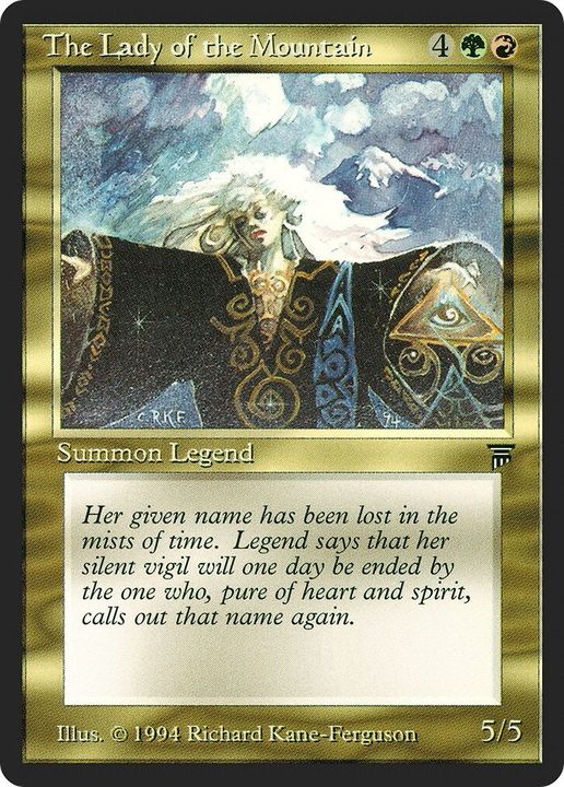 The Lady of the Mountain in the group Magic the Gathering / Sets / Legends at Proxyprinters.com (47853)