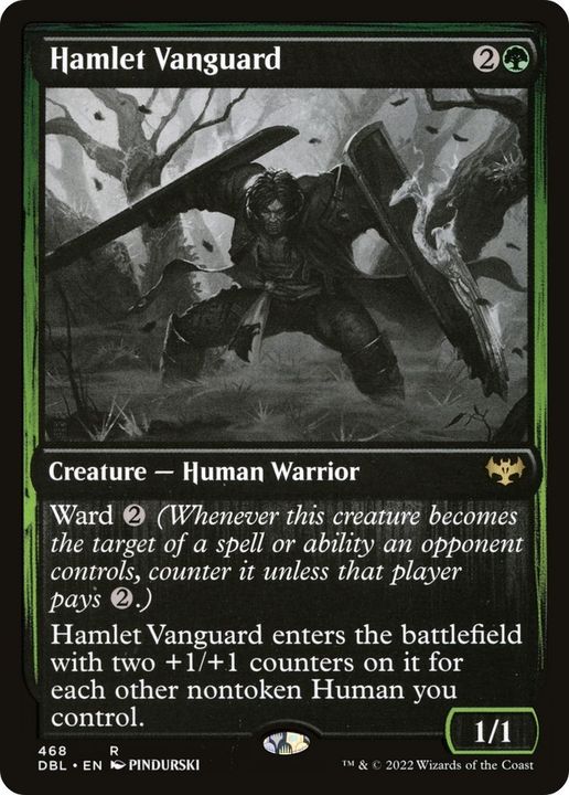 Hamlet Vanguard in the group Magic the Gathering / Types / Creatures / Warrior at Proxyprinters.com (47860)