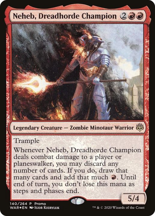 Neheb, Dreadhorde Champion in the group Magic the Gathering / Types / Creatures / Warrior at Proxyprinters.com (47878)