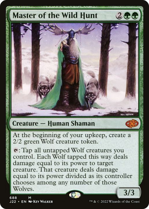 Master of the Wild Hunt in the group Magic the Gathering / Sets / Jumpstart 2022 at Proxyprinters.com (4788)