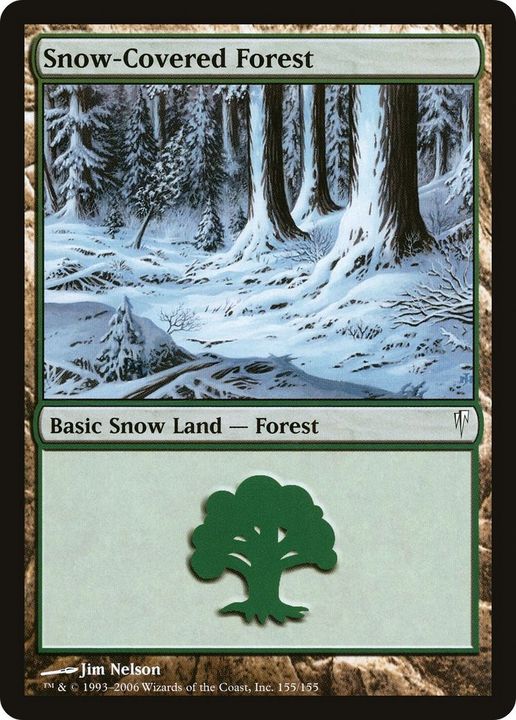 Snow-Covered Forest in the group Magic the Gathering / Types / Land / Forest at Proxyprinters.com (47894)