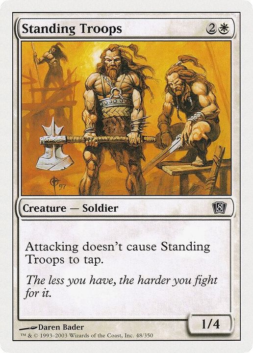 Standing Troops in the group Magic the Gathering / Sets / Eighth Edition at Proxyprinters.com (479)