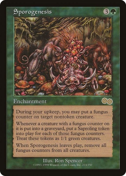 Sporogenesis in the group Magic the Gathering / Types / Enchantment / Enchantment at Proxyprinters.com (47915)