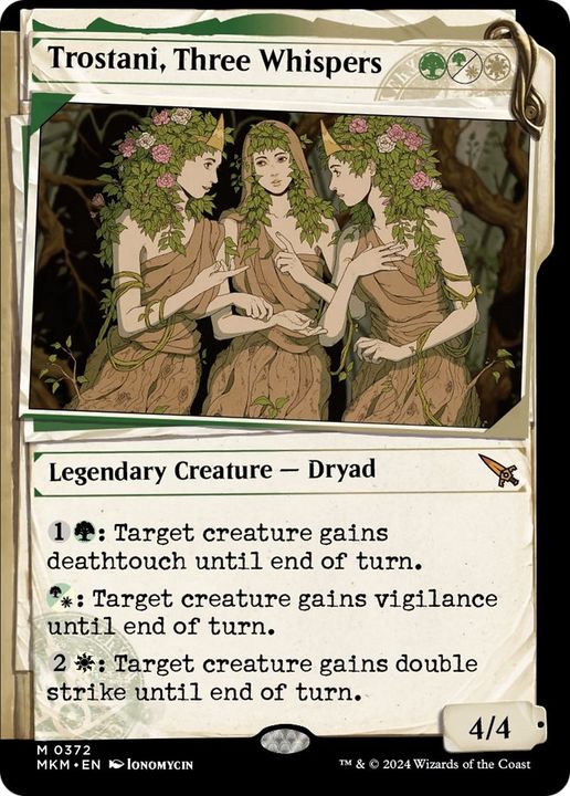 Trostani, Three Whispers in the group Magic the Gathering / Types / Colors / Multicolors / G, W at Proxyprinters.com (47920)