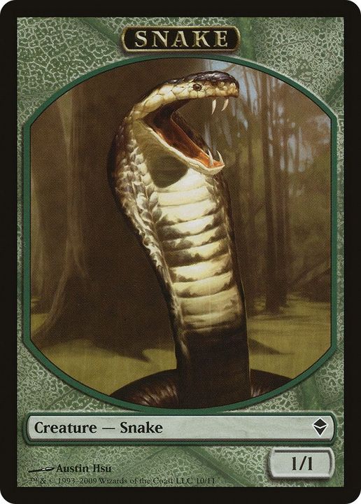 Snake in the group Magic the Gathering / Sets / Zendikar Tokens at Proxyprinters.com (47930)