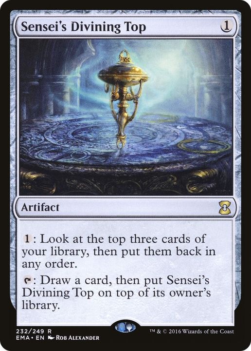 Sensei's Divining Top in the group Magic the Gathering / Sets / Eternal Masters at Proxyprinters.com (47961)