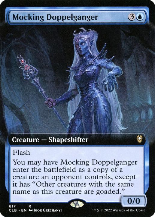 Mocking Doppelganger in the group Magic the Gathering / Types / Colors / Blue at Proxyprinters.com (4797)