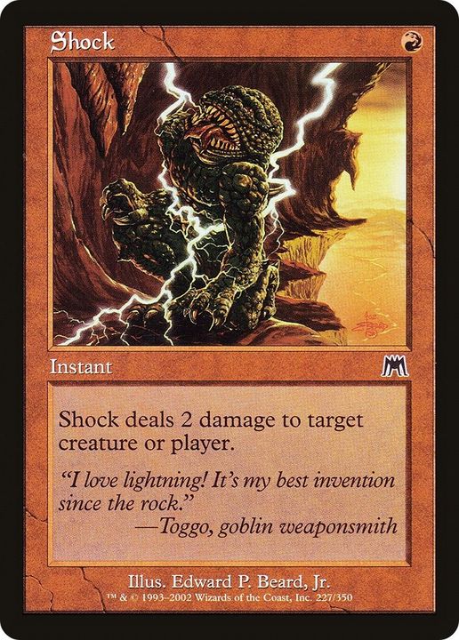 Shock in the group Magic the Gathering / Types / Colors / Red at Proxyprinters.com (47971)