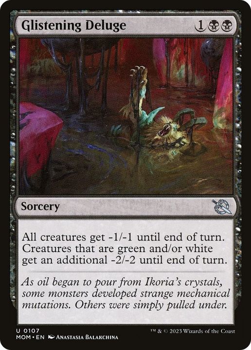 Glistening Deluge in the group Magic the Gathering / Types / Colors / Black at Proxyprinters.com (47972)