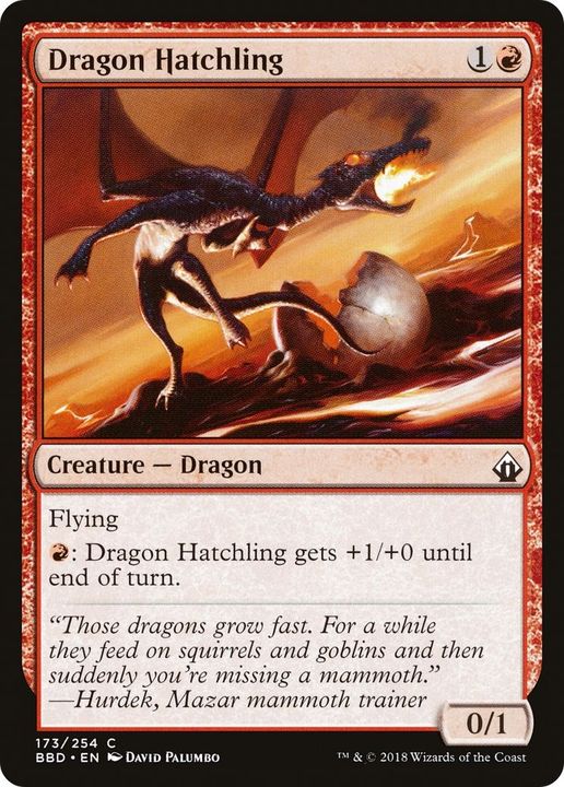 Dragon Hatchling in the group Magic the Gathering / Types / Colors / Red at Proxyprinters.com (47977)