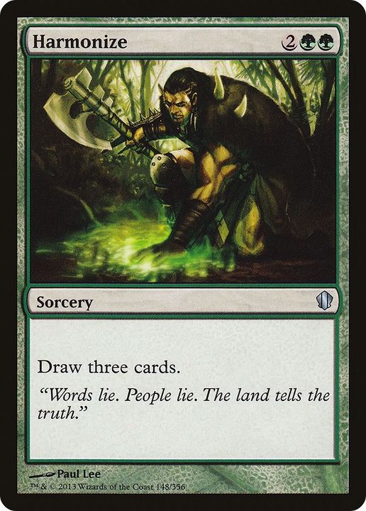 Harmonize in the group Magic the Gathering / Types / Colors / Green at Proxyprinters.com (47997)