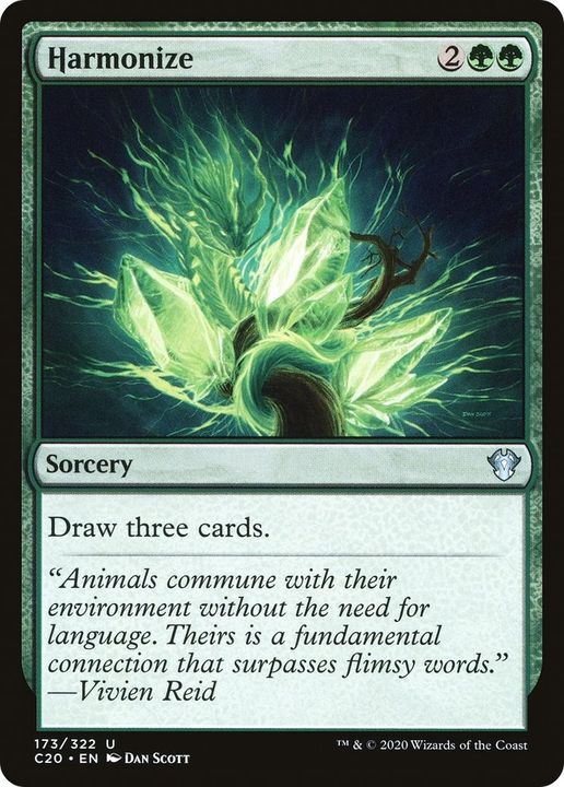 Harmonize in the group Magic the Gathering / Types / Colors / Green at Proxyprinters.com (48)