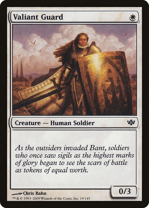 Valiant Guard in the group Magic the Gathering / Sets / Conflux at Proxyprinters.com (48019)