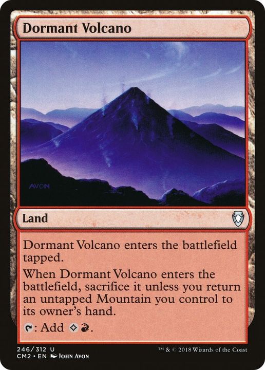 Dormant Volcano in the group Magic the Gathering / Sets / Commander Anthology Volume II at Proxyprinters.com (48035)