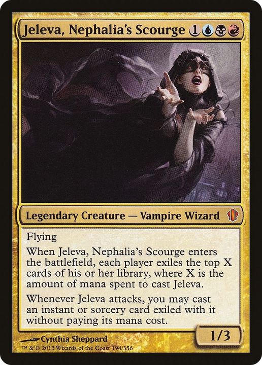 Jeleva, Nephalia's Scourge in the group Magic the Gathering / Types / Colors / Multicolors / B, R, U at Proxyprinters.com (48036)