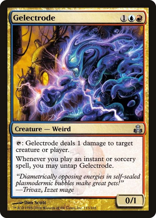 Gelectrode in the group Magic the Gathering / Types / Colors / Multicolors / R, U at Proxyprinters.com (48041)