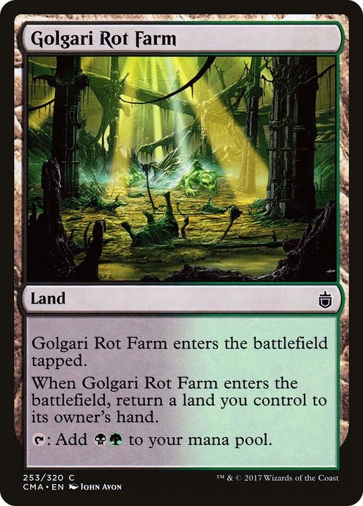 Golgari Rot Farm in the group Magic the Gathering / Sets / Commander Anthology at Proxyprinters.com (48062)