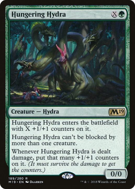 Hungering Hydra in the group Magic the Gathering / Types / Colors / Green at Proxyprinters.com (48079)