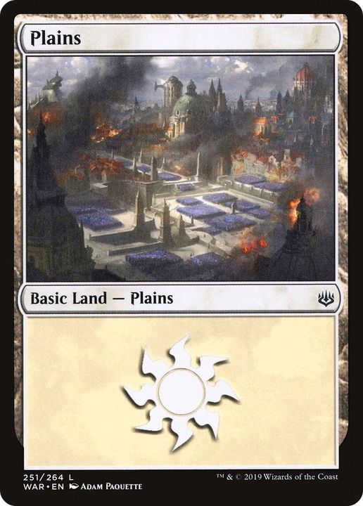 Plains in the group Magic the Gathering / Sets / War of the Spark Promos at Proxyprinters.com (48084)