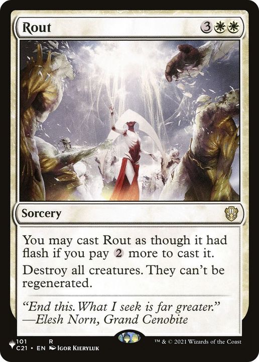 Rout in the group Magic the Gathering / Types / Colors / White at Proxyprinters.com (48148)