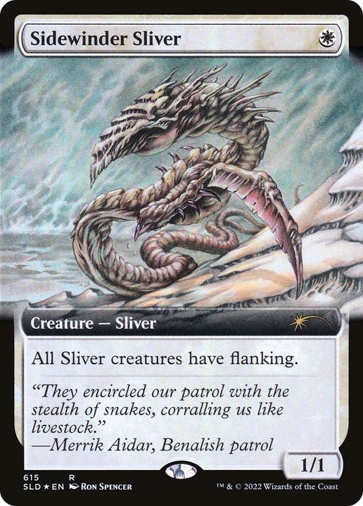 Sidewinder Sliver in the group Magic the Gathering / Types / Colors / White at Proxyprinters.com (48166)