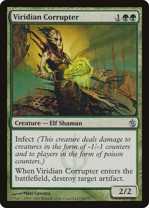 Viridian Corrupter in the group Magic the Gathering / Types / Creatures / Elf at Proxyprinters.com (4819)