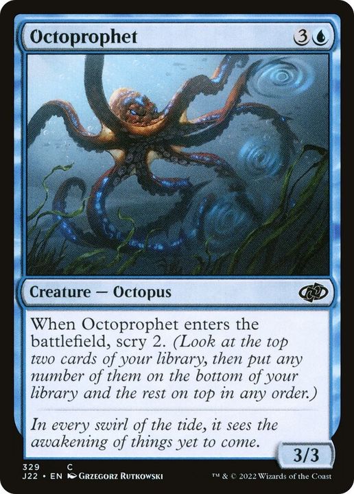 Octoprophet in the group Magic the Gathering / Types / Colors / Blue at Proxyprinters.com (48195)