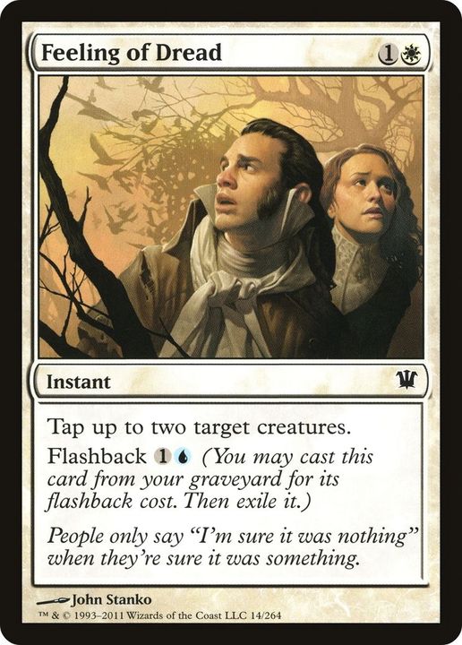 Feeling of Dread in the group Magic the Gathering / Types / Colors / White at Proxyprinters.com (48208)