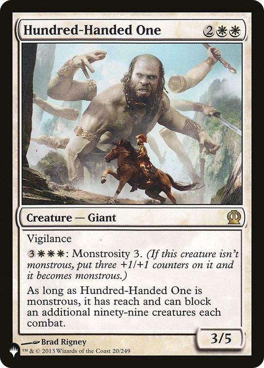 Hundred-Handed One in the group Magic the Gathering / Sets / The List at Proxyprinters.com (48209)