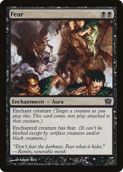 Fear in the group Magic the Gathering / Types / Colors / Black at Proxyprinters.com (48230)