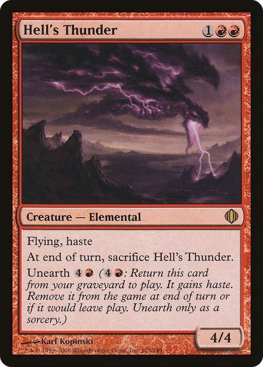 Hell's Thunder in the group Advanced search at Proxyprinters.com (48253)