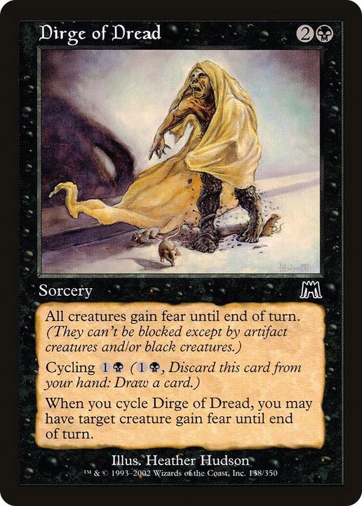 Dirge of Dread in the group Magic the Gathering / Types / Colors / Black at Proxyprinters.com (48265)