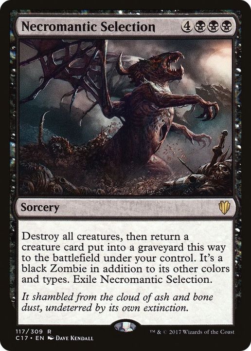 Necromantic Selection in the group Magic the Gathering / Types / Colors / Black at Proxyprinters.com (48266)