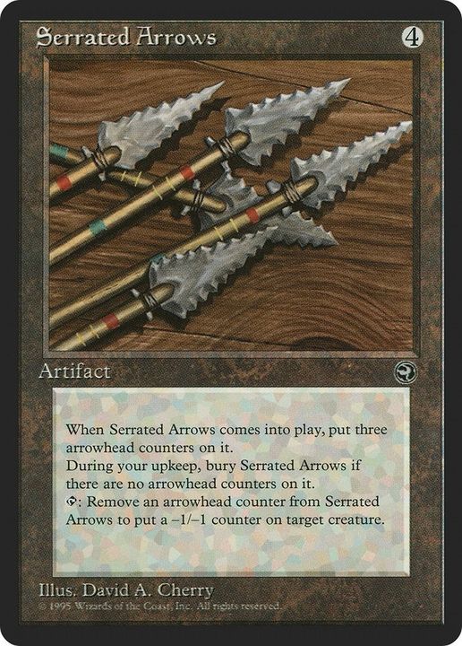 Serrated Arrows in the group Magic the Gathering / Types / Artifacts / Artifact at Proxyprinters.com (48273)