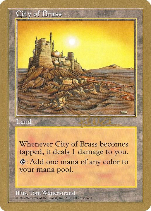 City of Brass in the group Magic the Gathering / Types / Colors / Colorless at Proxyprinters.com (48277)