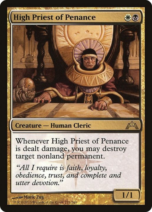 High Priest of Penance in the group Singles at Proxyprinters.com (48286)