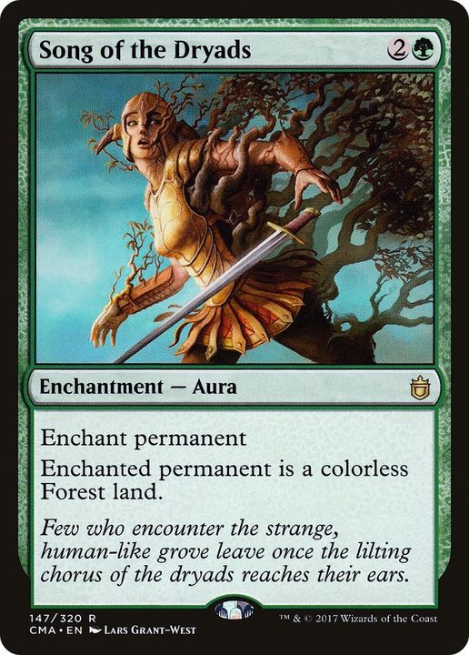 Song of the Dryads in the group Magic the Gathering / Sets / Commander Anthology at Proxyprinters.com (4829)