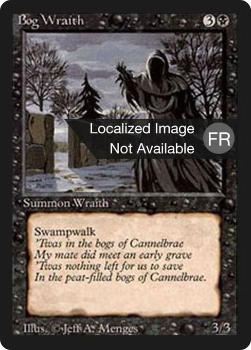 Bog Wraith in the group Magic the Gathering / Sets / Foreign Black Border at Proxyprinters.com (48300)