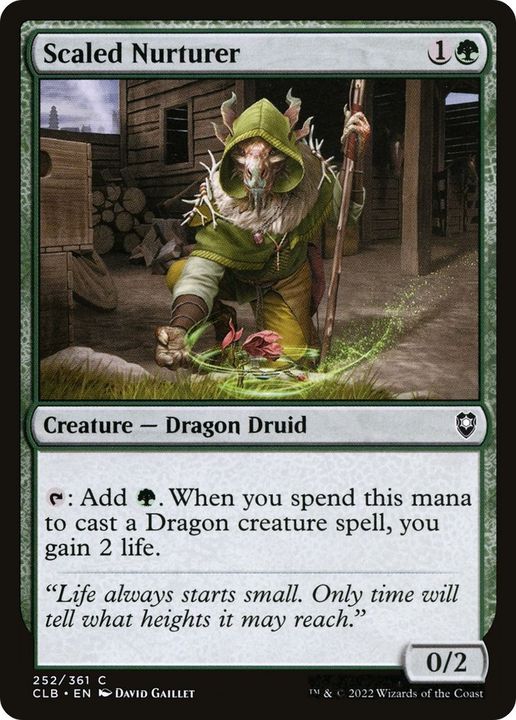 Scaled Nurturer in the group Magic the Gathering / Types / Colors / Green at Proxyprinters.com (48302)